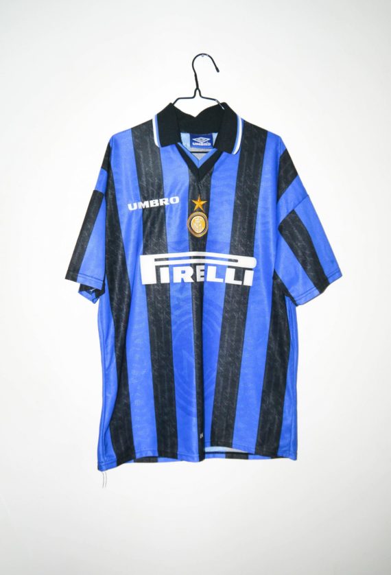 Original 1997-98 Inter Milan home jersey #10 RONALDO - L | RB - Classic ...