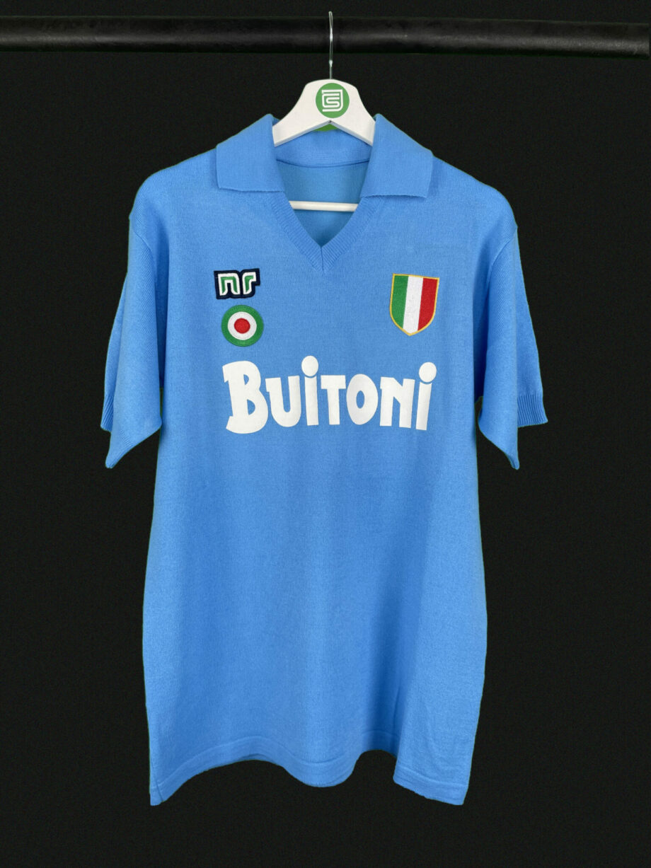 1987-88 Napoli 'NR - Nicola Raccuglia' home jersey (#10 MARADONA)