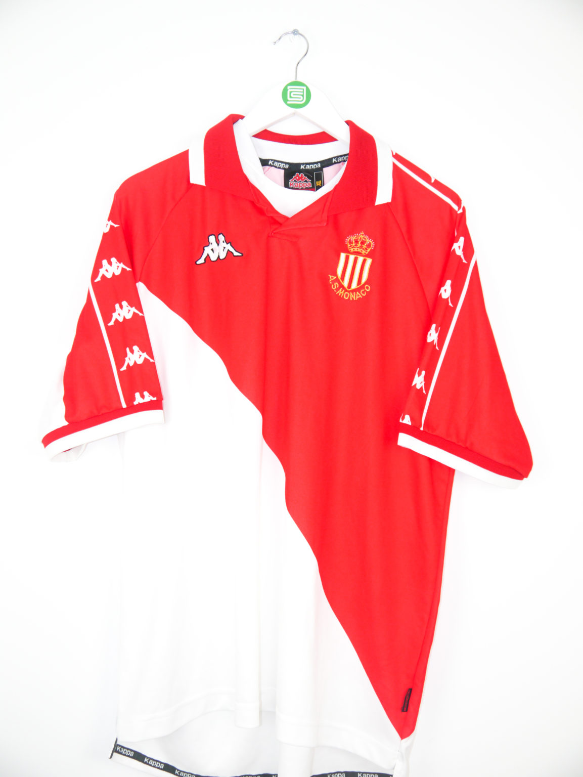 200001 AS Monaco home jersey XL • RB Classic Soccer Jerseys