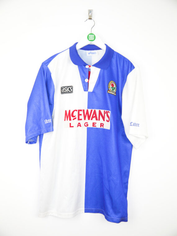 Original 1994-95 Blackburn Rovers home jersey - L | RB - Classic Soccer ...