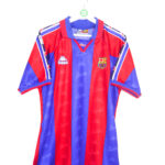 1996-97 FC Barcelona *PLAYER ISSUE* home jersey (#25 DE LA PEÑA) - XL