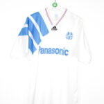 1990-91 Olympique de Marseille home Jersey - S • RB - Classic Soccer Jerseys