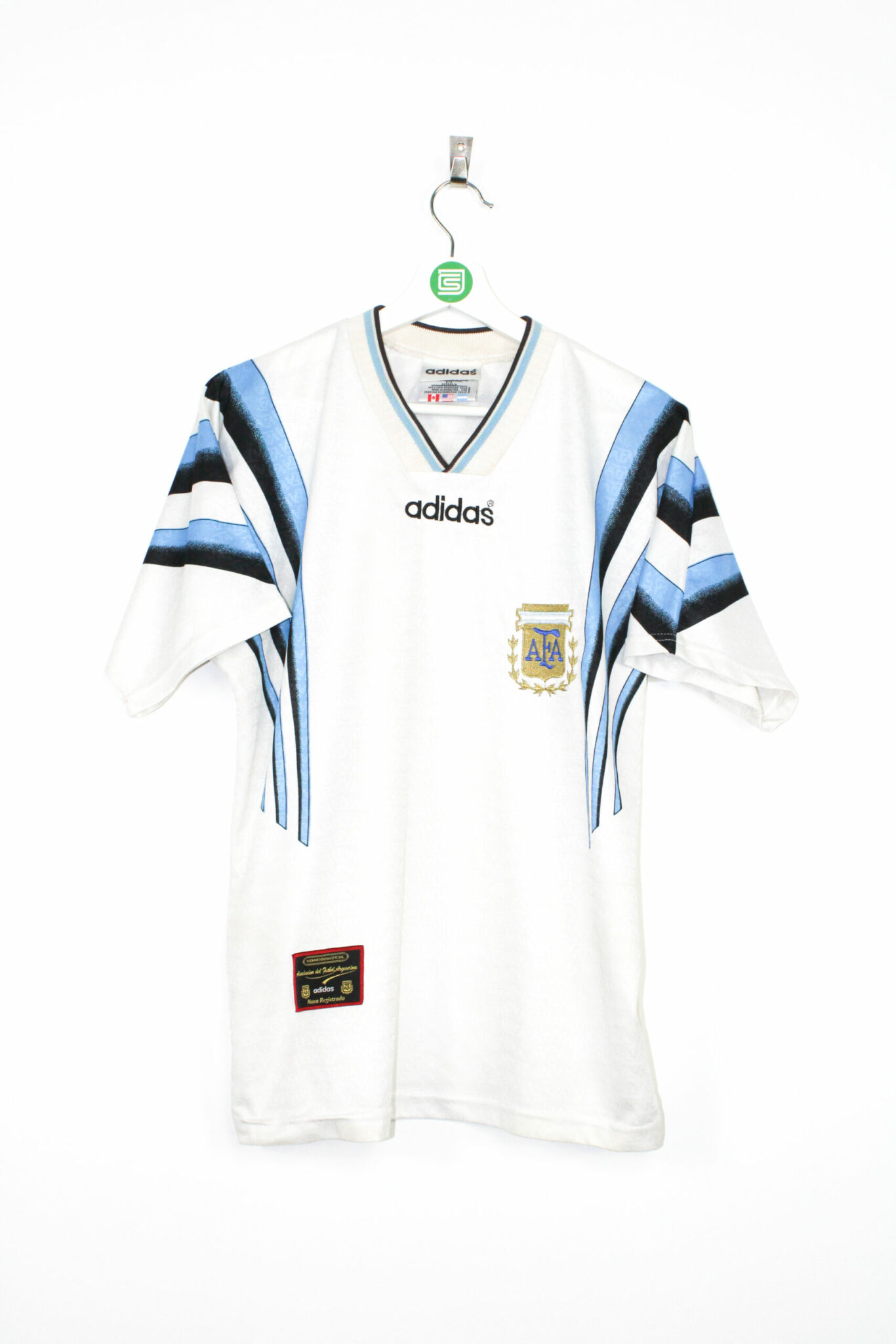 1996-97 Argentina third jersey - M/L • RB - Classic Soccer Jerseys
