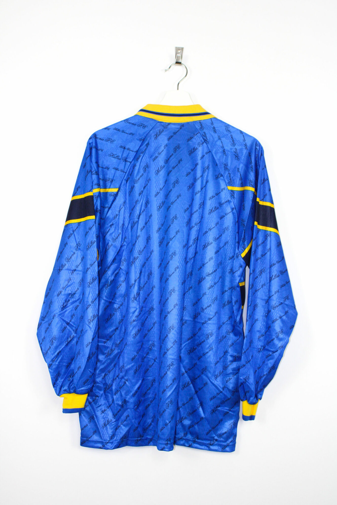 1998-99 Hellas Verona L/S home jersey - XL • RB - Classic Soccer Jerseys