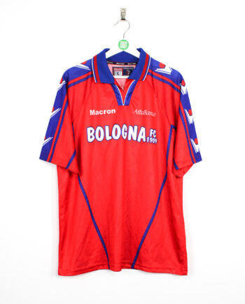 Genoa CFC Home football shirt 1998 - 2000. Sponsored by Festival
