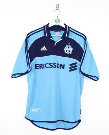 1990-91 Olympique de Marseille home Jersey - S • RB - Classic Soccer Jerseys