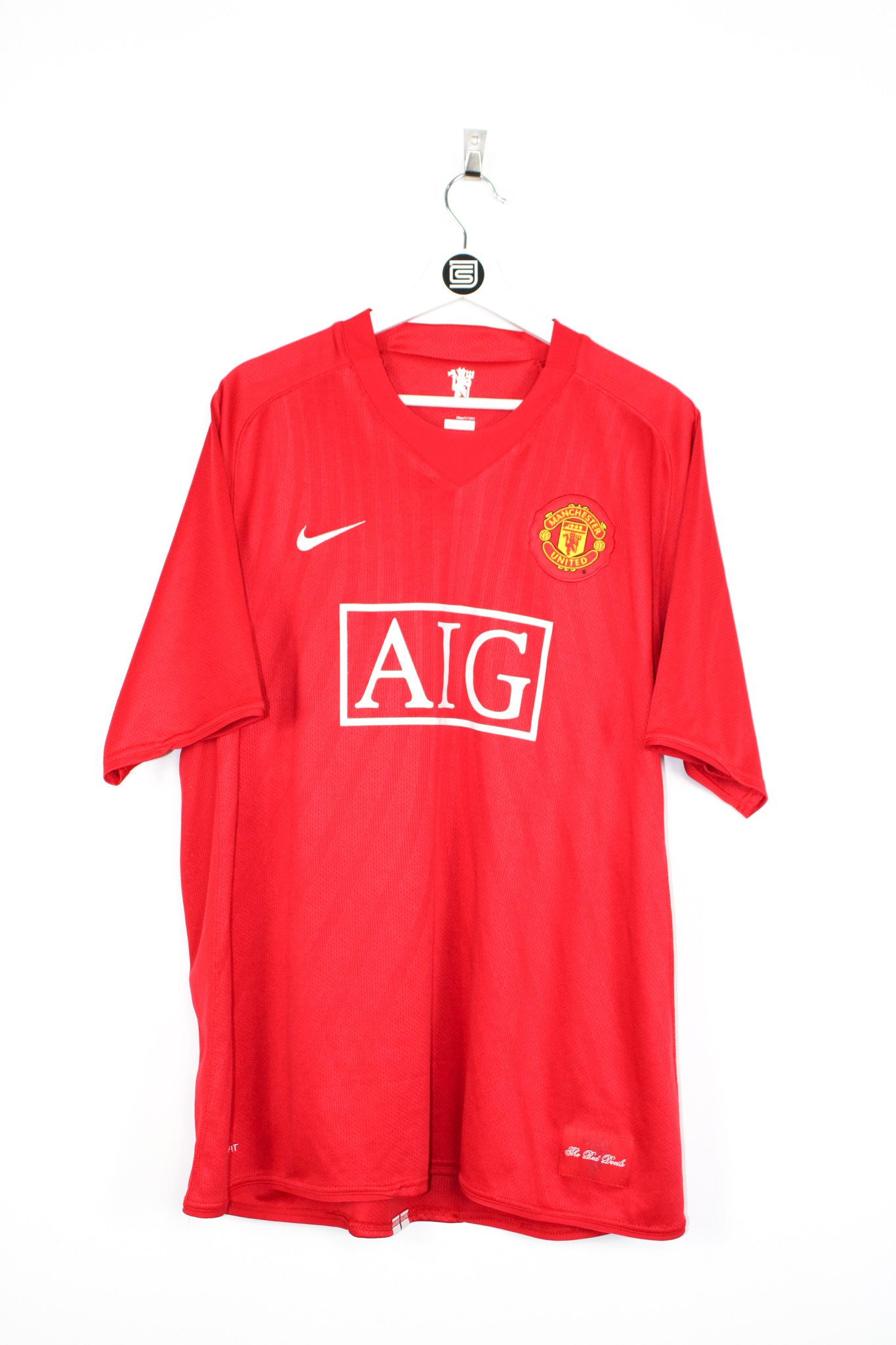 MANCHESTER UNITED 2008 2009 AWAY SHIRT JERSEY #7 RONALDO XXL UCL