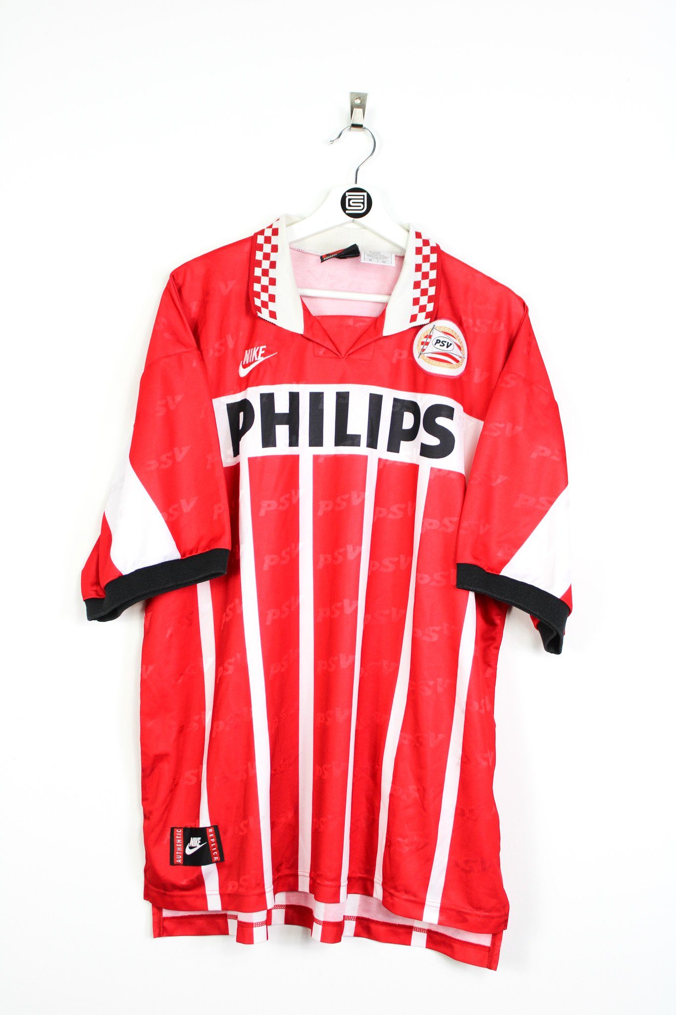 最新型 95-96 NIKE PSV アイントホーフェン ホーム ユニフォーム 