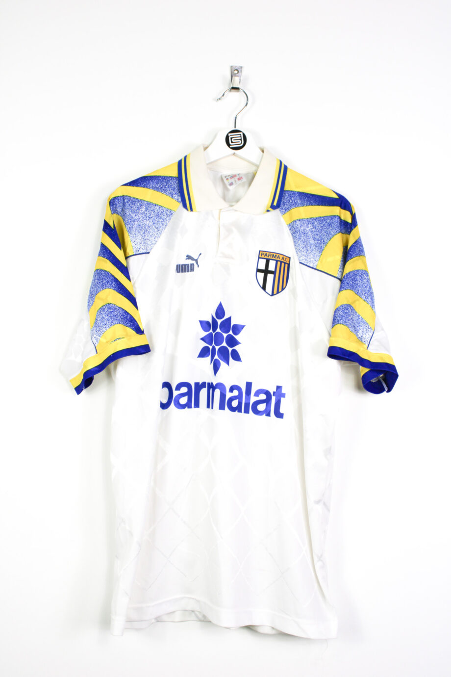 1995-97 AC Parma home jersey - XL • RB - Classic Soccer Jerseys