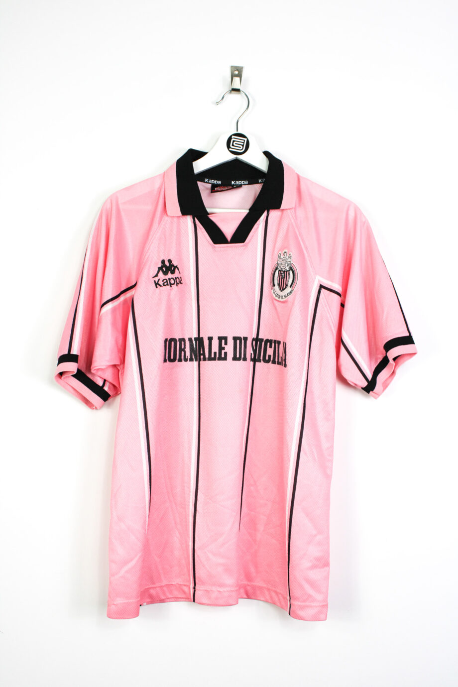 1996-98 Palermo *MATCH ISSUE* home jersey (#15) - XL