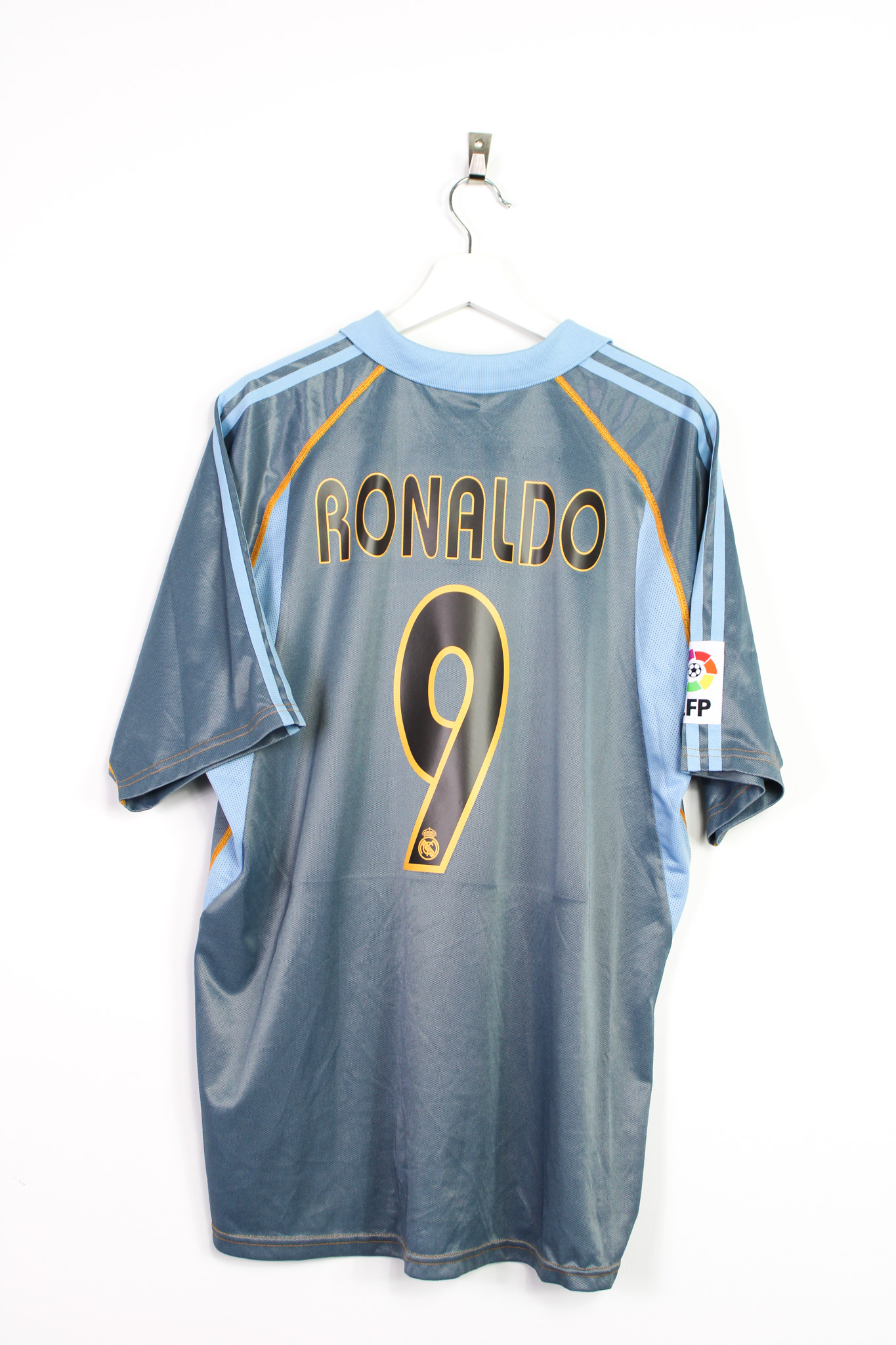 Real Madrid Home Soccer Jersey 2003-2004 Ronaldo #9