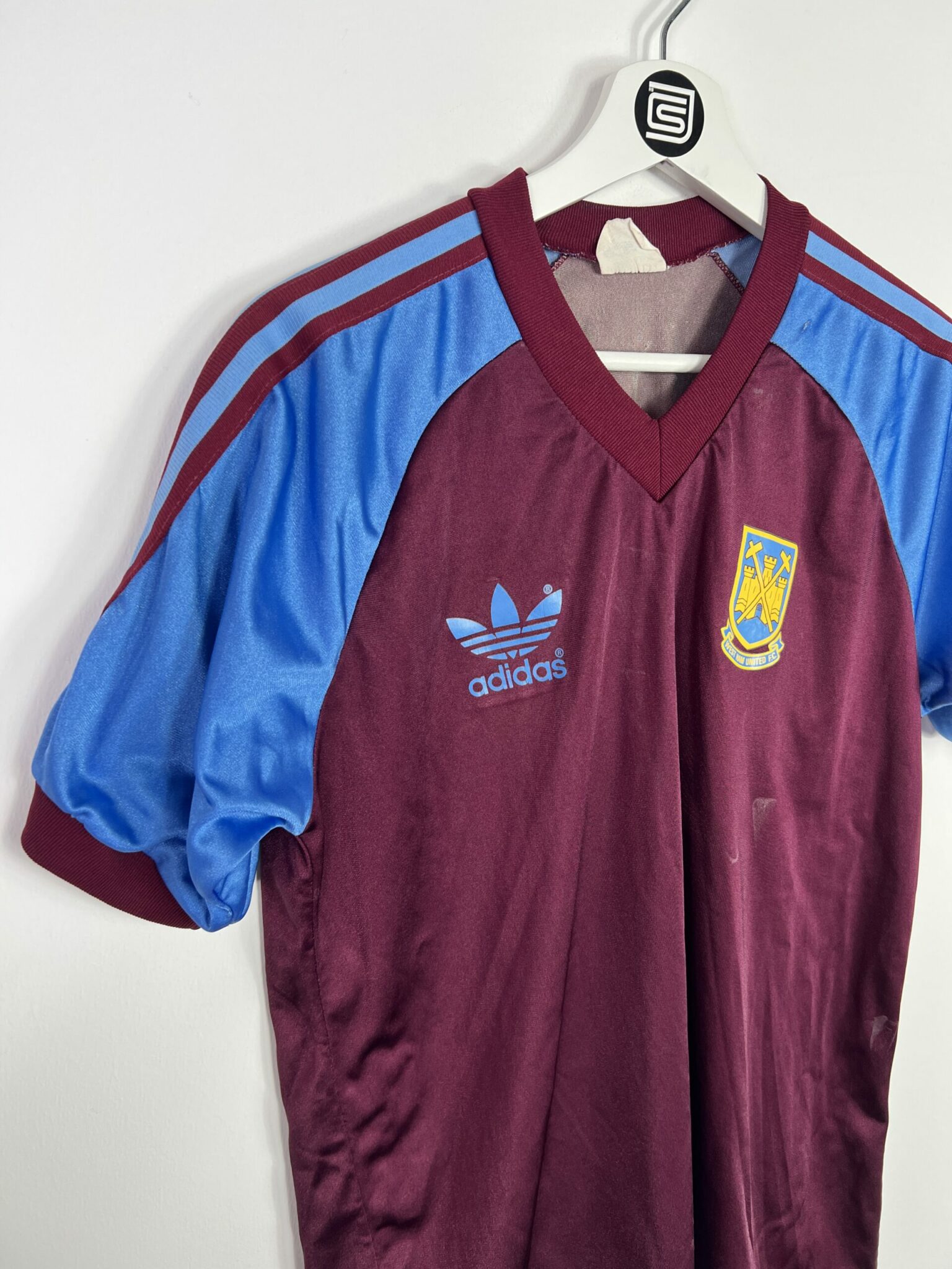 1980-83 West Ham home jersey - M • RB - Classic Soccer Jerseys