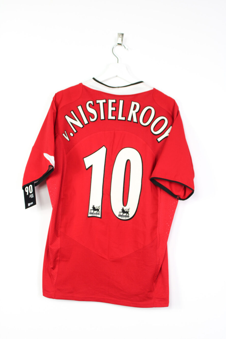 2004-06 Manchester United home jersey (#10 v. NISTELROOY) - L