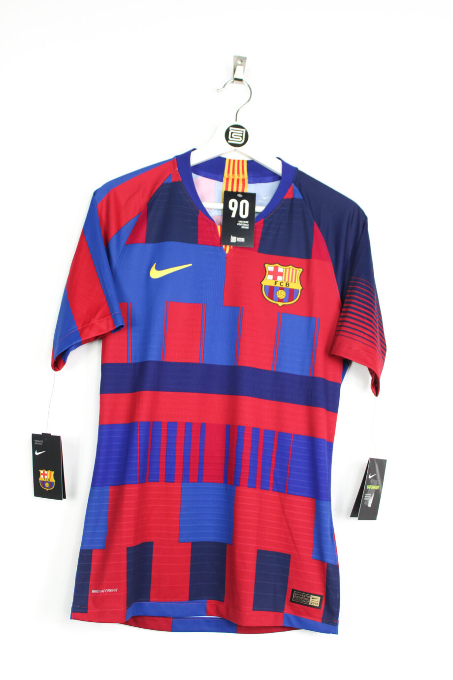 2018 FC Barcelona *20 YEARS NIKE* mashup jersey - M