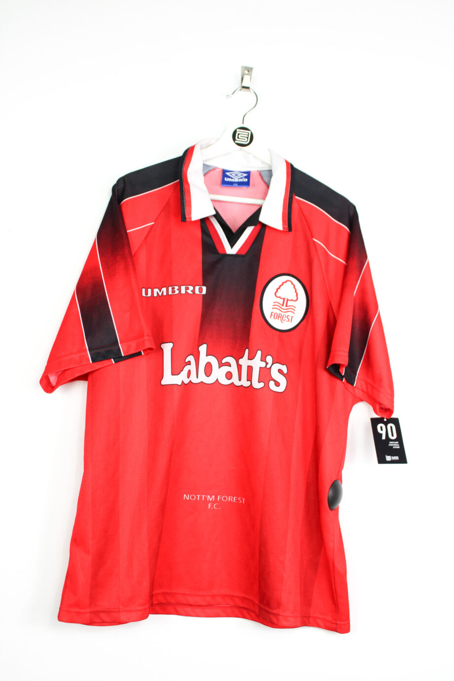 1996-97 Nottingham Forest home jersey - XXL