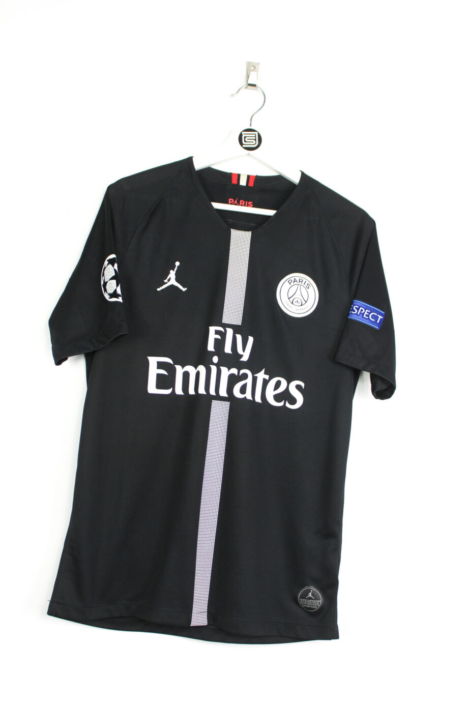 2018-19 Paris SG (PSG) *EUROPEAN* home jersey (#7 MBAPPE) - M