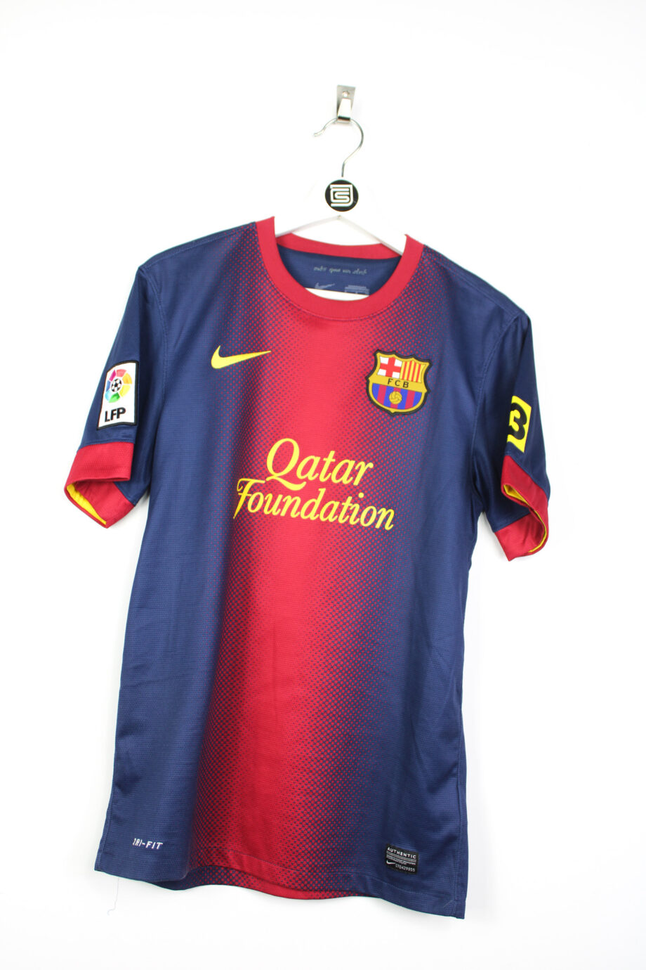 2012-13 FC Barcelona home jersey (#5 PUYOL) - S