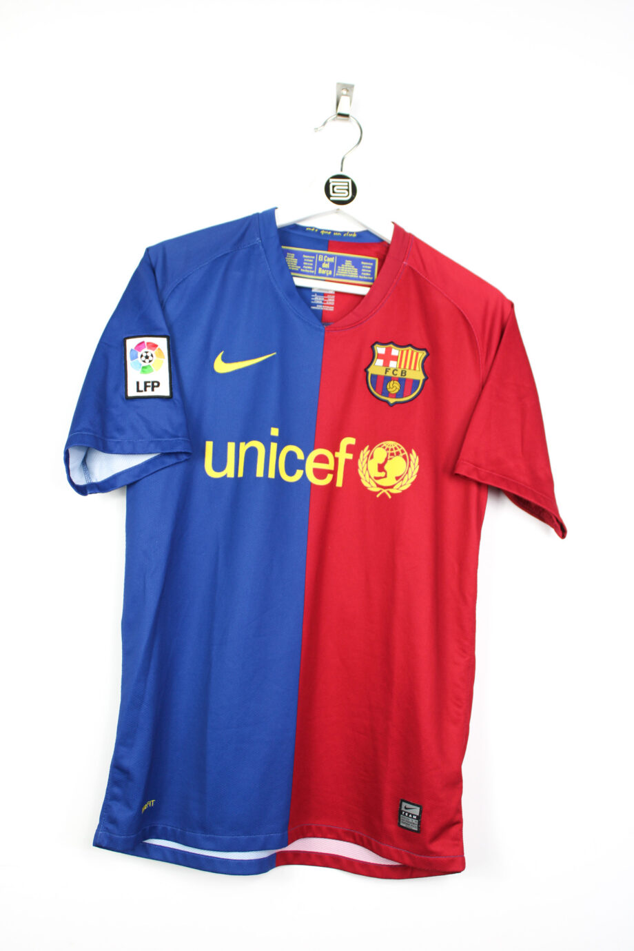 2008-09 FC Barcelona home jersey (#10 MESSI) - S