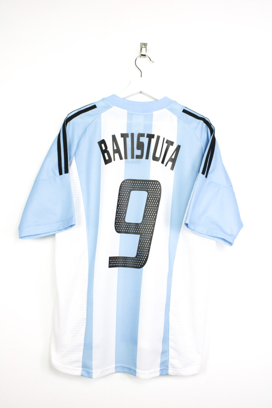 2002-04 Argentina home jersey (#9 BATISTUTA)  - L