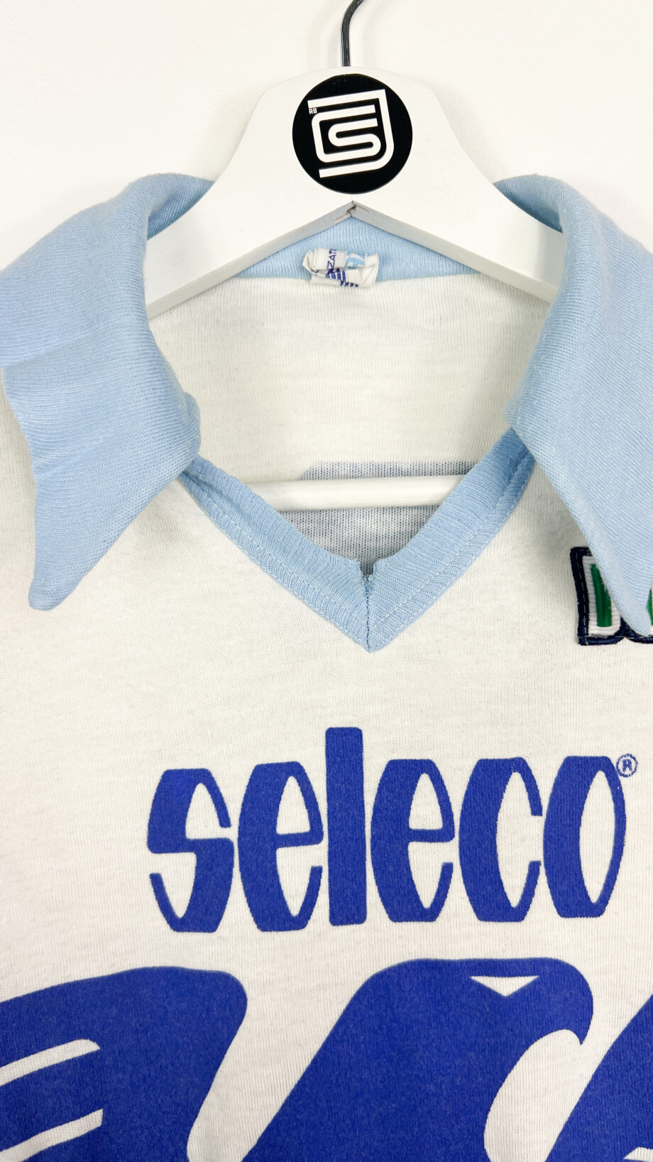 1982-83 Lazio L/S home jersey (#9 GIORDANO) - S