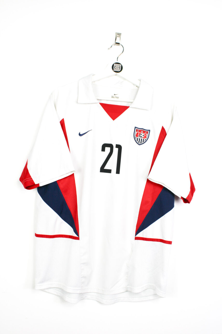 2002-03 USA  home jersey (#21 DONOVAN) - L