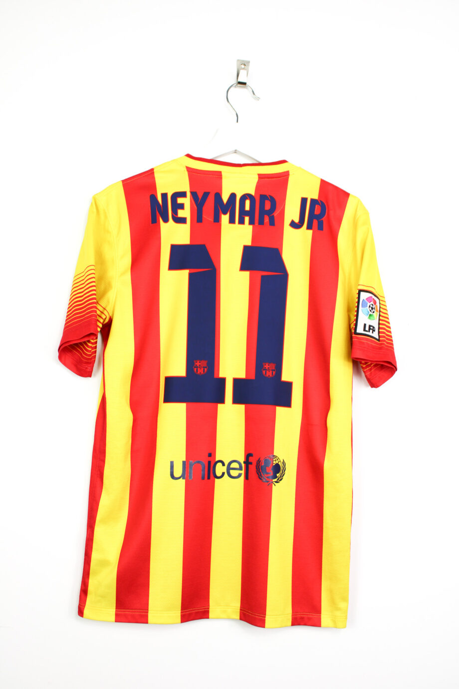 2013-14 FC Barcelona away jersey (#11 NEYMAR) - S