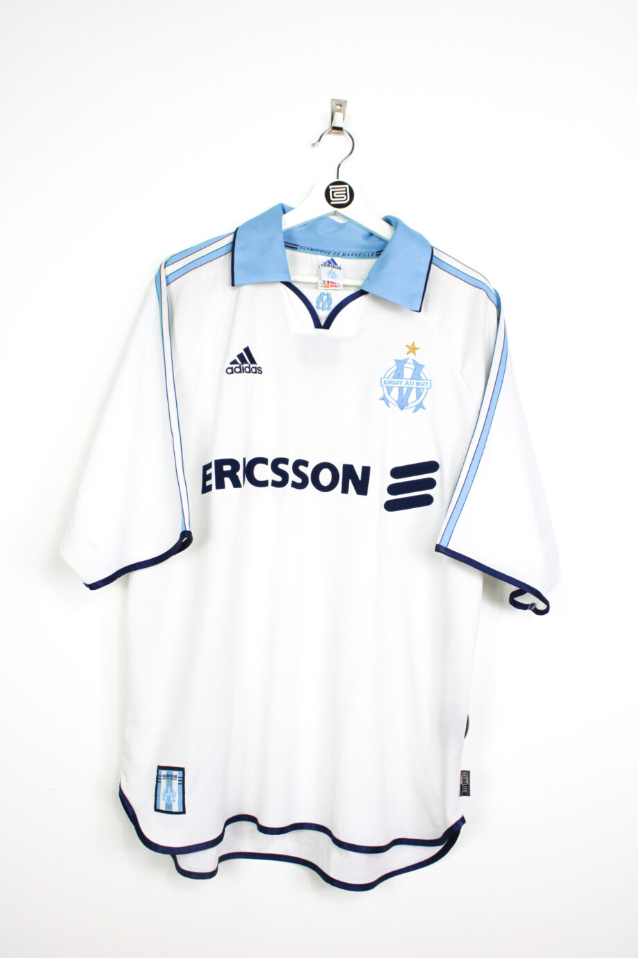 1999-00 Olympique de Marseille home jersey - XL