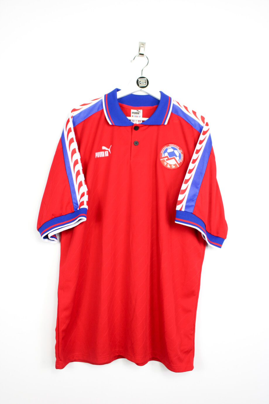 1996-98 Armenia home jersey (#7 DER ZAKARIAN) - XL