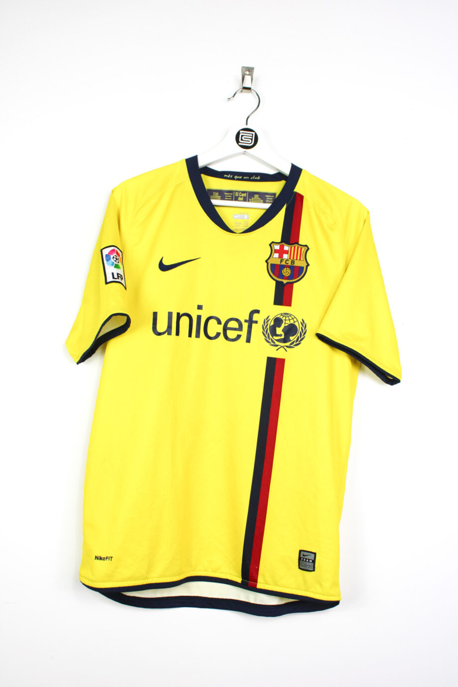 2008-09 FC Barcelona away jersey (#10 MESSI) - S