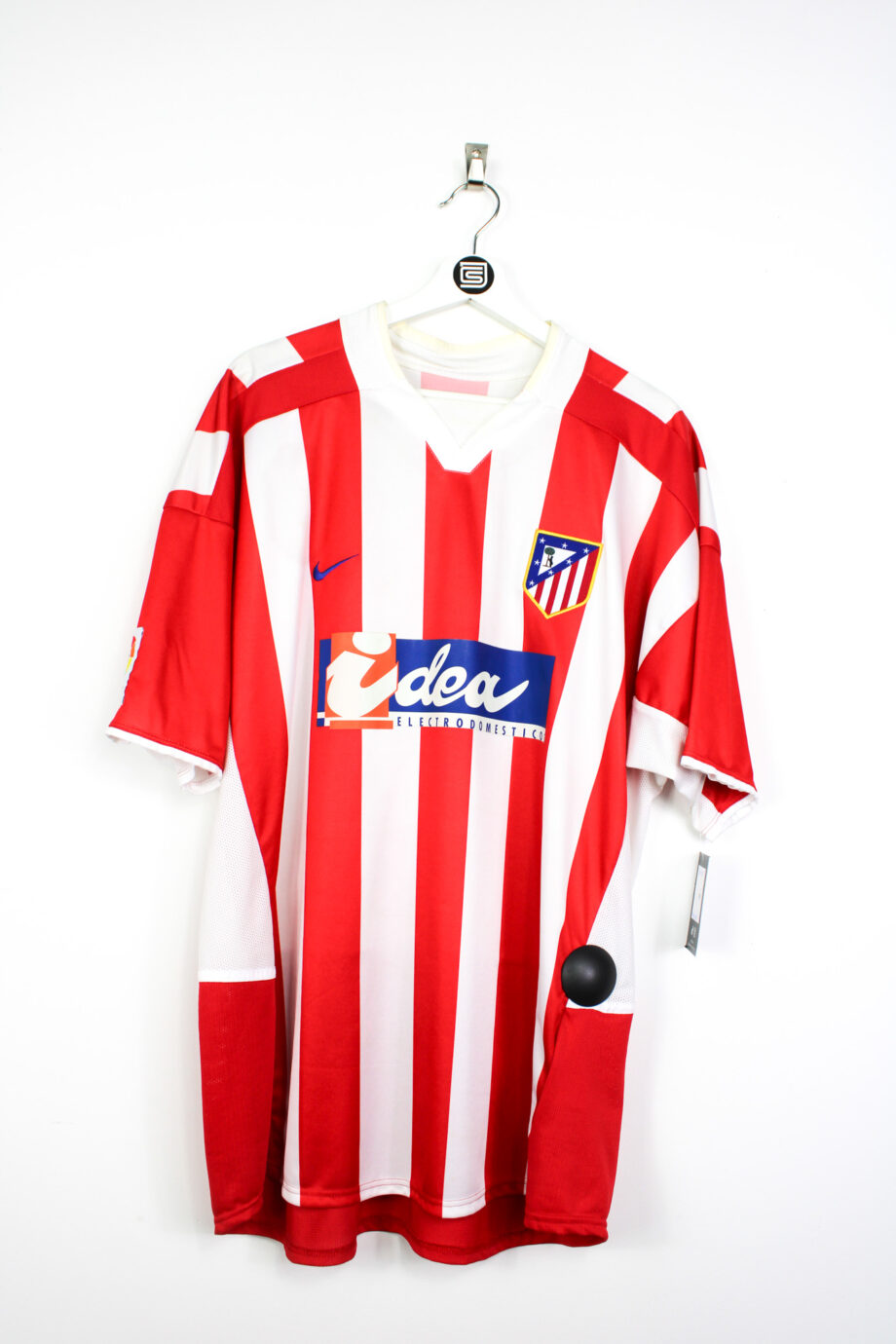 2002-03 Atletico Madrid home jersey (#9 F. TORRES) - XL