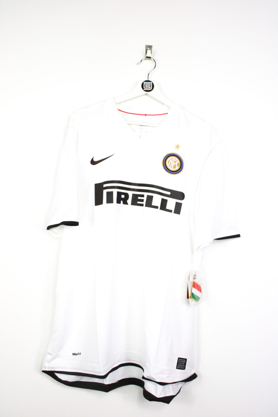 2008-09 Inter Milan *BNWT* away jersey (#4 J. ZANETTI) - XXL