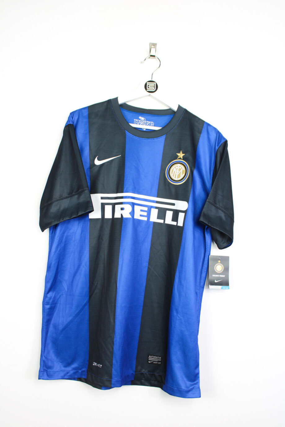 2012-13 Inter Milan *BNWT* home jersey (#4 J. ZANETTI) - L