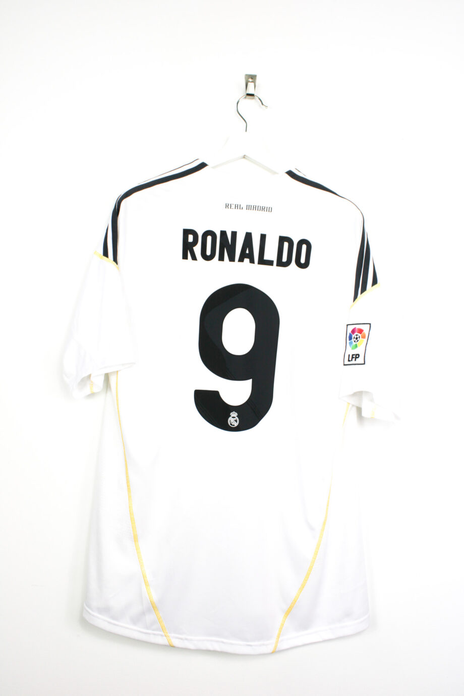 2009-10 Real Madrid home jersey (#9 RONALDO) - L