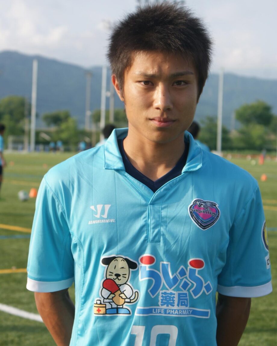 2014 Sagan Tosu *MATCH WORN* home jersey (#6) - M