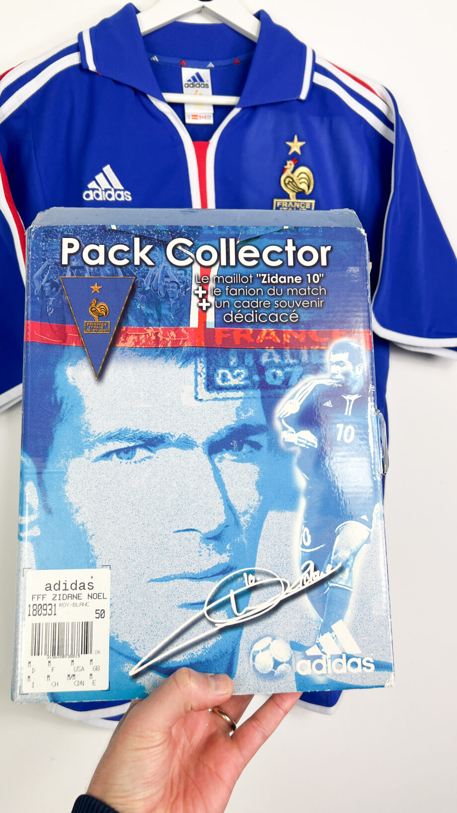 2000 France *LIMITED EDITION* home jersey (#10 ZIDANE Final vs. Italy) - M