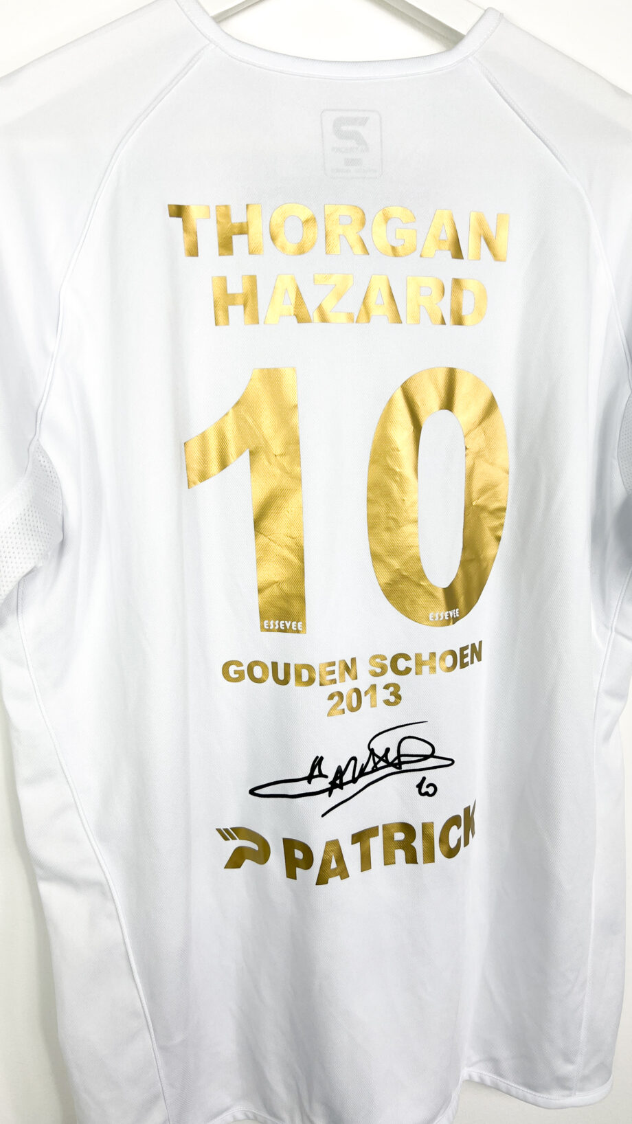 2014 Zulte Waregem *GOUDEN SCHOEN 2013* special jersey (#10 Thorgan Hazard) - M