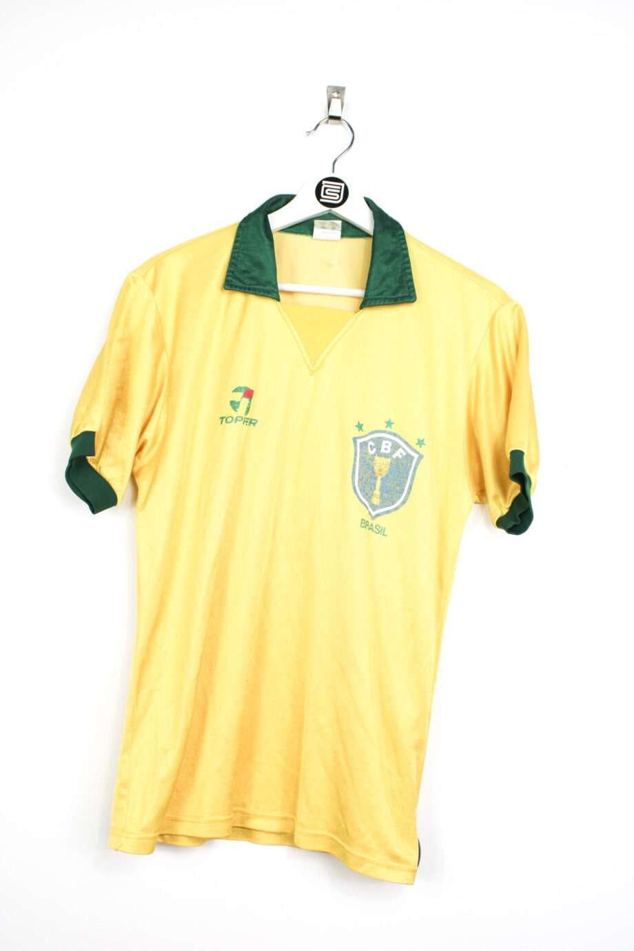 1990 Brazil home jersey - S/M