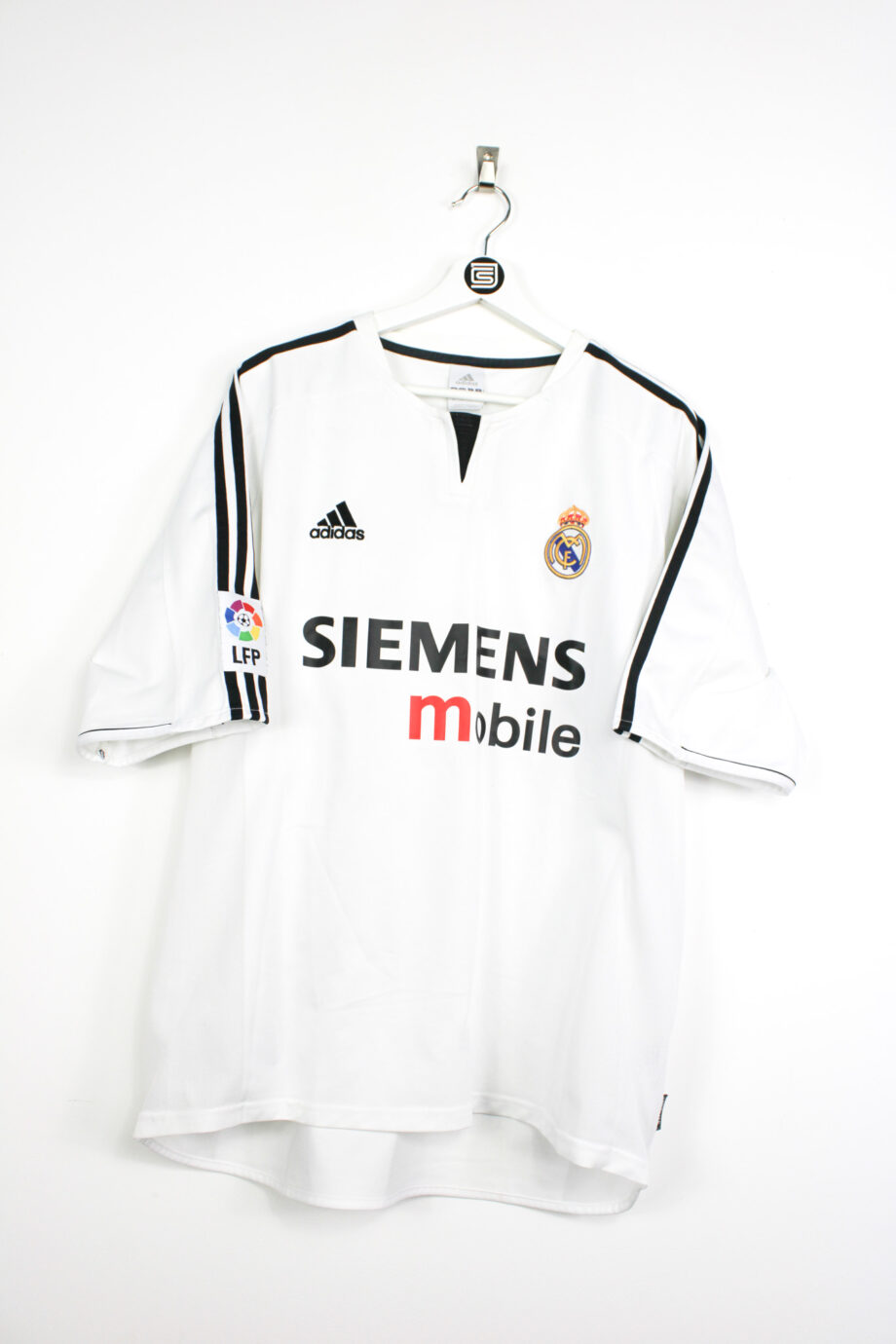 2003-04 Real Madrid home jersey (#9 RONALDO) - XL