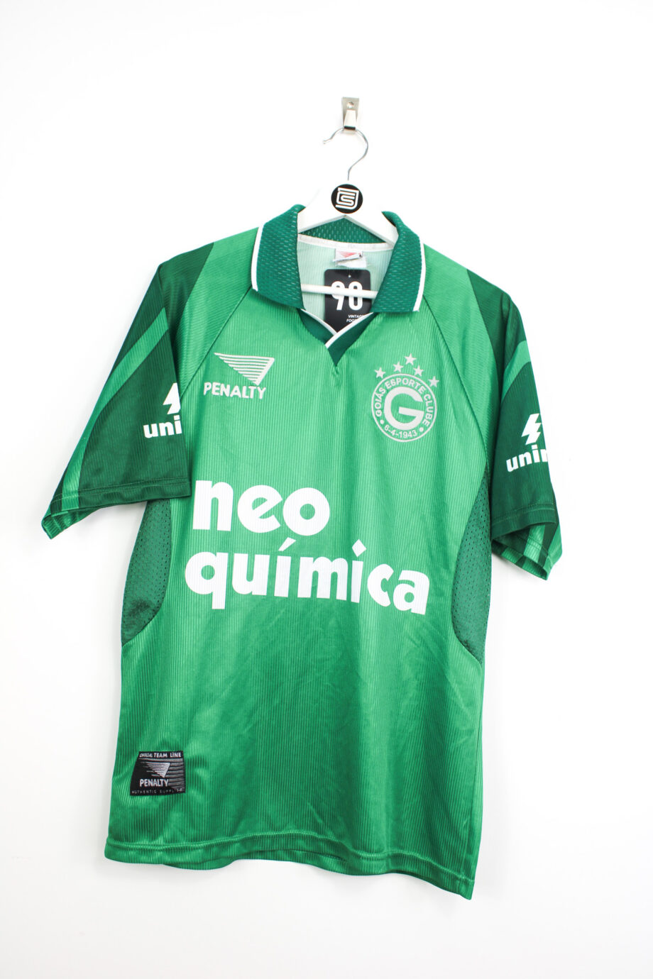 1999 Goiás home jersey (#10) - M